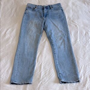 Aritzia Denim Forum Light Blue Lola High Rise Skinny Jeans Size 29